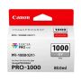 Γνήσιο Μελάνι Canon PFI-1000GY Grey (80ml) - 1.465 σελ. (0552C001)