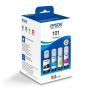 Γνήσιο Πακέτο 4 μελανιών EPSON 101 1 x Black/Cyan/Magenta/Yellow (C13T03V64A) - (B x 7.500 σελ. & C/M/Y x 6.000 σελ.)