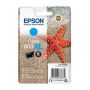 Γνήσιο Μελάνι EPSON 603XL Cyan - 350 σελ. (C13T03A24010)