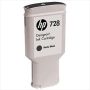 Γνήσιο Μελάνι HP 728 Matte Black - 300ml (F9J68A)