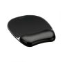 Mousepad FELLOWES 9112101 με Υποστήριγμα Καρπού CRYSTAL BLACK