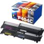 Toner SAMSUNG-HP CLT-P404C Rainbow kit (1 Black-1 Cyan-1 Magenta-1 Yellow) - (SU365A)