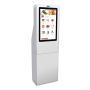 T-QUIOSK TQ-100 Ανεξάρτητο σημείο πληροφοριών KIOSK (With CPU Android) - White