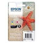 Γνήσιο Πακέτο 3 Μελανιών EPSON 603 Multipack Cyan/Magenta/Yellow 3 x 130 σελ.  (C13T03U54010)