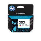 Γνήσιο Μελάνι HP 303 Tri-color - 165 σελ. (T6N01AE)