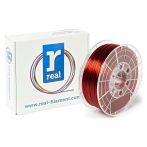 3D Printer Filament REAL PETG 2.85mm Spool of 1Kg Translucent Red (NLPETGRED1000MM3)
