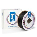 3D Printer Filament REAL PLA 1.75mm Spool of 1Kg Matte Black (NLPLAMATTEBLACK1000MM175)
