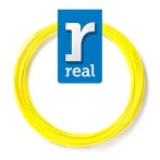 3D Pen Filament REAL PLA 1.75mm 10m Yellow (3DPFPLAYELLOW10MM175)