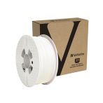 3D Printer Filament Verbatim PLA 1.75mm Spool of 1Kg White (55315)