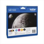 Γνήσιο Μελάνι BROTHER LC-1000 Value Pack 4 Colors (Black, Cyan, Magenta, Yellow) - 1.700 σελ.