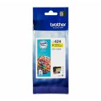 Γνήσιο Μελάνι BROTHER LC-424Y Yellow - 750 σελ.
