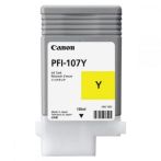 Γνήσιο Μελάνι CANON PFI-107 Yellow - 130ml (6708B001)