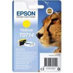 Γνήσιο Μελάνι EPSON T0714 Ultra Yellow - 475 σελ. (C13T07144020)