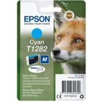 Γνήσιο Μελάνι EPSON T12824011 Cyan - 215 σελ. (C13T12824012)