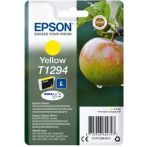 Γνήσιο Μελάνι EPSON T12944010 Yellow - 420 σελ. (C13T12944012)