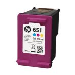 Γνήσιο Μελάνι HP 651 Color - 300 σελ. (C2P11AE)