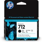 Γνήσιο HP 712 38-ml Black DesignJet Ink Cartridge