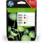Γνήσιο Μελάνι HP 903XL 4-PACK (3HZ51AE)-(Black 825 σελ/Cyan 825 σελ/ Magenta 825 σελ/Yellow 825 σελ)
