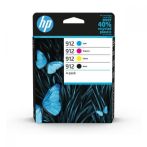 Γνήσιο Μελάνι HP 912 Black, Cyan, Magenta, Yellow 300 σελ. (6ZC74AE)
