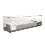 Salad Bar DYNAMIC GN 1/3 1480SB - Ψυχόμενη επιτραπέζια βιτρίνα 62Lt με 6 θέσεις