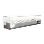 Salad Bar DYNAMIC GN 1/3 1830SB - Ψυχόμενη επιτραπέζια βιτρίνα 82Lt με 8 θέσεις