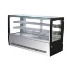 Θερμαινόμενη Bιτρίνα DYNAMIC GN 1200HRT Inox - 910W με 2 ράφια