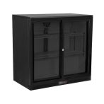 Ψυγείο DYNAMIC GN 220HS - Back Bar Cooler BL/BL με 2 Συρόμενες Πόρτες