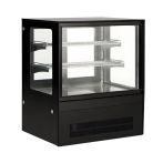Bιτρίνα DYNAMIC GN 660RT - Ψυχόμενη επιτραπέζια βιτρίνα 102Lt με 2 ράφια