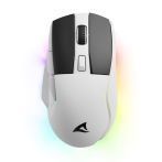 Gaming Ποντίκι Sharkoon SGM50W RGB Ασύρματο White (SGM50W)