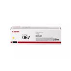 Toner CANON 067 Yellow - 1.250 σελ. (5099C002)