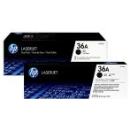 Toner HP 36AD Dual Pack Black - 2 x 2.000 σελ. (CB436AD)