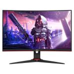 Οθόνες AOC 23.6' C24G2AE/BK LED FHD Gaming Monitor Black-Red