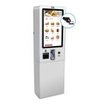 T-QUIOSK TQ-202-W Ανεξάρτητο σημείο πληροφοριών KIOSK με 2 Οθόνες (With CPU Windows) - White (Κάρτες)