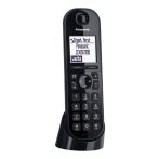 Ασύρματο IP Τηλέφωνο PANASONIC KX-TGQ200GB Black