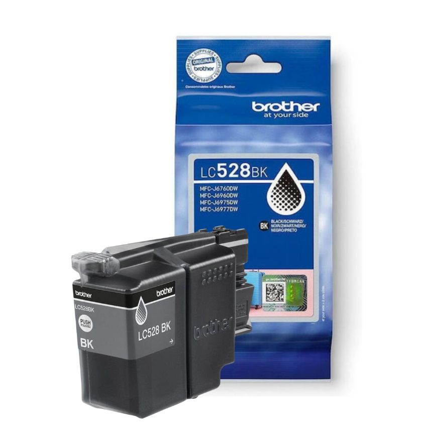Γνήσιο Μελάνι BROTHER LC-528BK Black - 5.000 σελ.