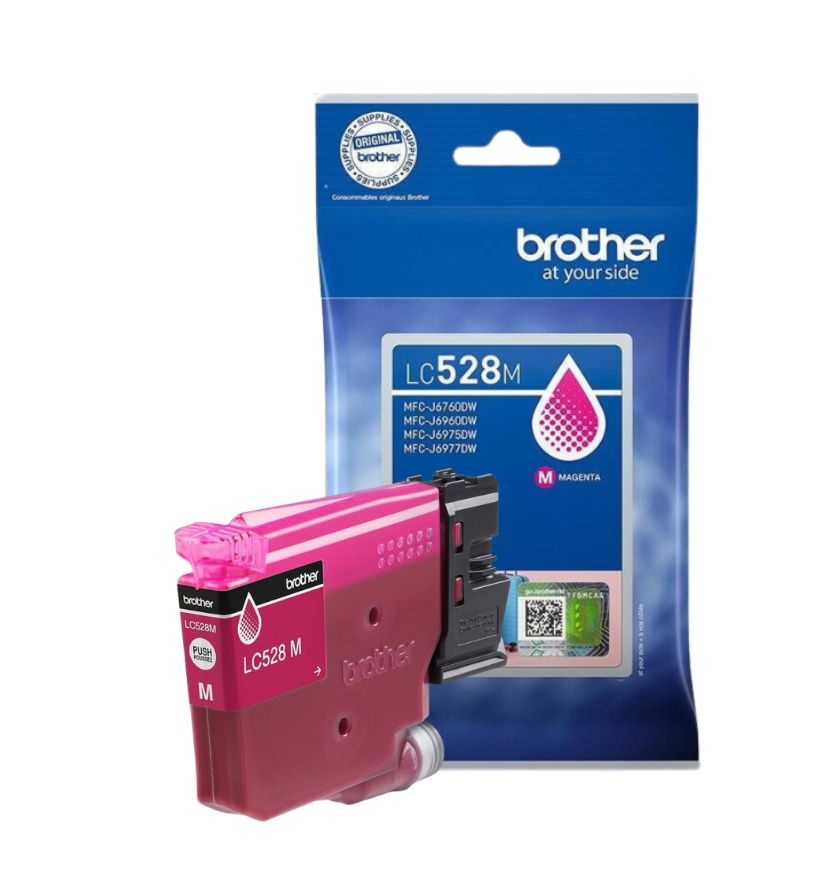 Γνήσιο Μελάνι BROTHER LC-528M Magenta - 5.000 σελ.