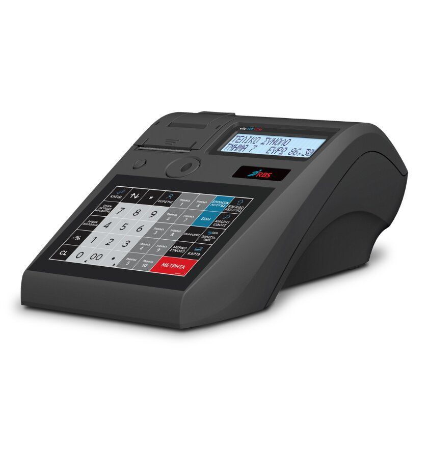 ΤΑΜΕΙΑΚΕΣ ΜΗΧΑΝΕΣ RBS ELIO TOUCH BLACK ΕΣΤΙΑΤΟΡΙΟΥ, Αρ. Έγκρ.: 15DRM 710/20-04-2026