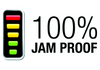  Εικόνα επισημαίνει ότι ο καταστροφέας εγγράφων Fellowes 99Ci (4691001) διαθέτει τη λειτουργία 100% Jam Proof 