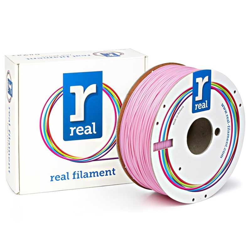 3D Printer Filament REAL ABS 1.75mm Spool of 1Kg Pink (NLABSPINK1000MM175)