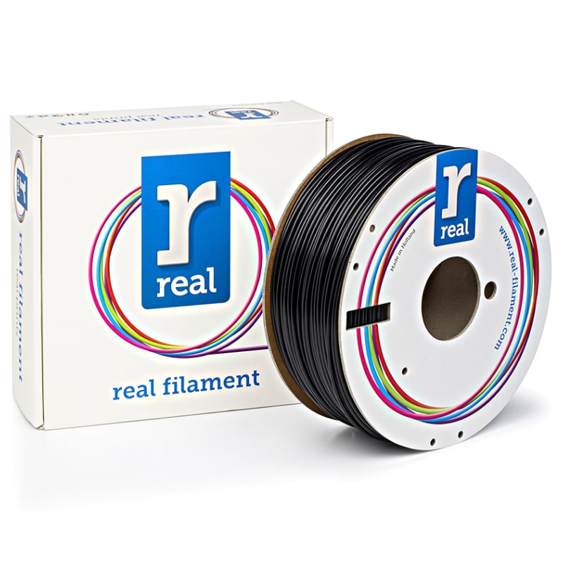 3D Printer Filament REAL ABS 2.85mm Spool of 1Kg Black (NLABSBLACK1000MM3)