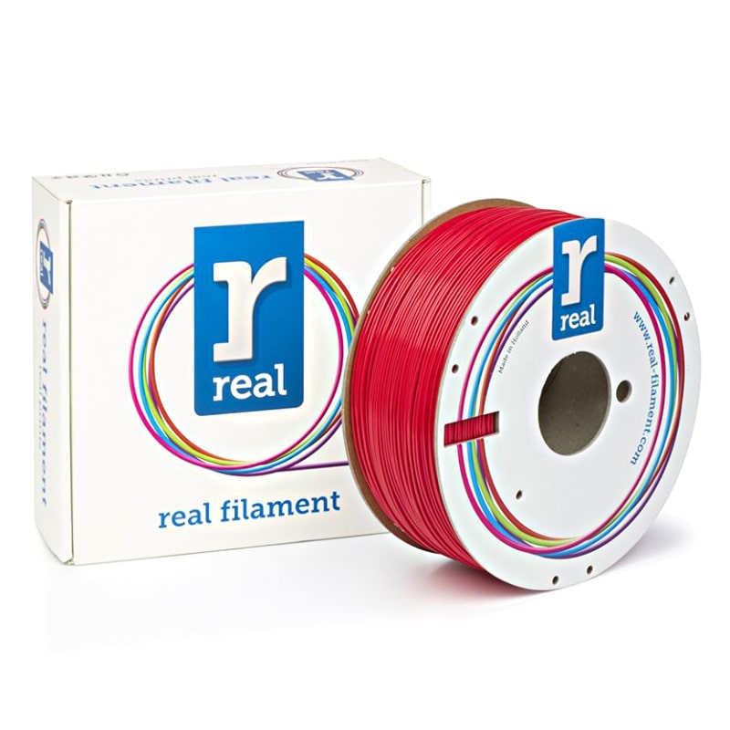 3D Printer Filament REAL ABS Pro 1.75mm Spool of 1Kg Red (NLABSPRORED1000MM175)