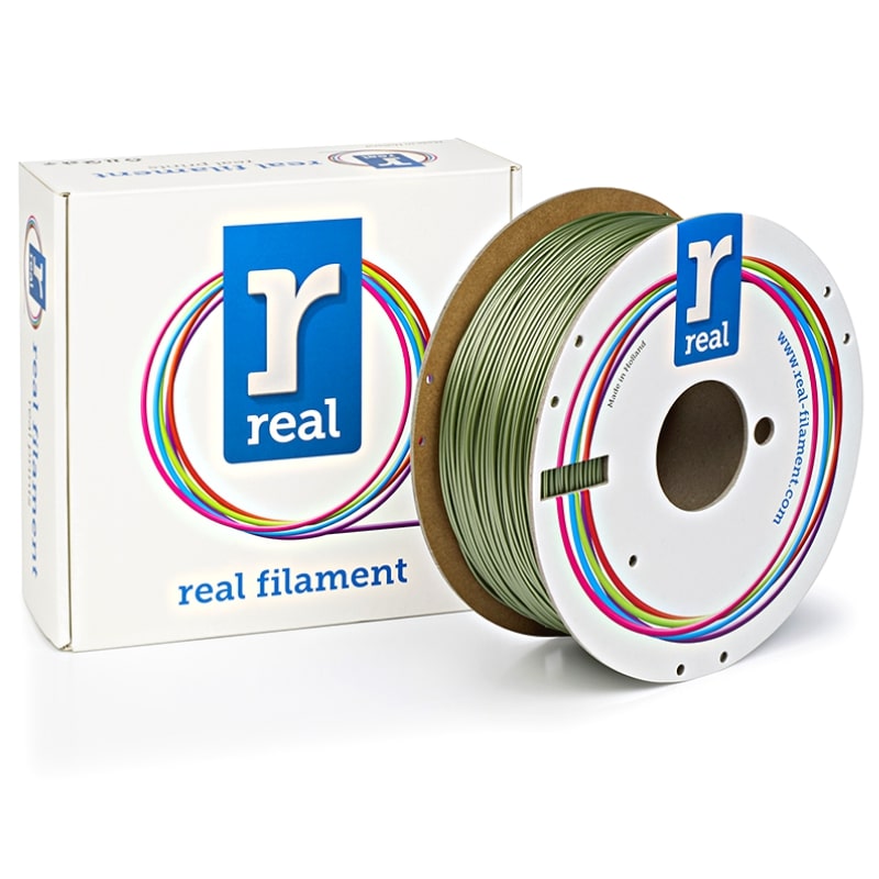3D Printer Filament REAL PETG 1.75mm Spool of 1Kg Brass (NLPETGBRASS1000MM175)