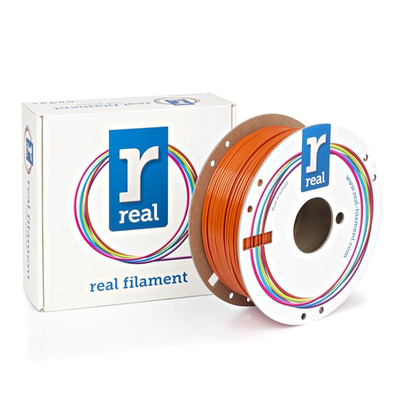 3D Printer Filament REAL PETG 2.85mm Spool of 1Kg Orange (NLPETGRORANGE1000MM285)