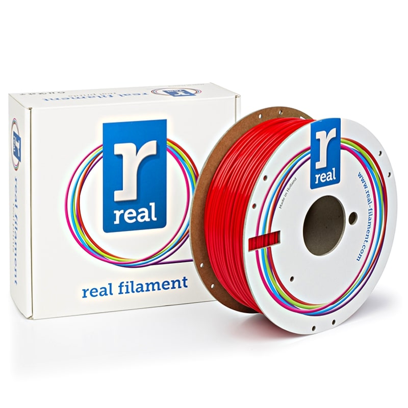 3D Printer Filament REAL PETG 2.85mm Spool of 1Kg Red (NLPETGSRED1000MM300)