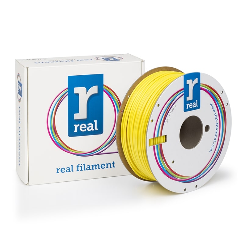 3D Printer Filament REAL PETG 2.85mm Spool of 1Kg Yellow (NLPETGSYELLOW1000MM3)