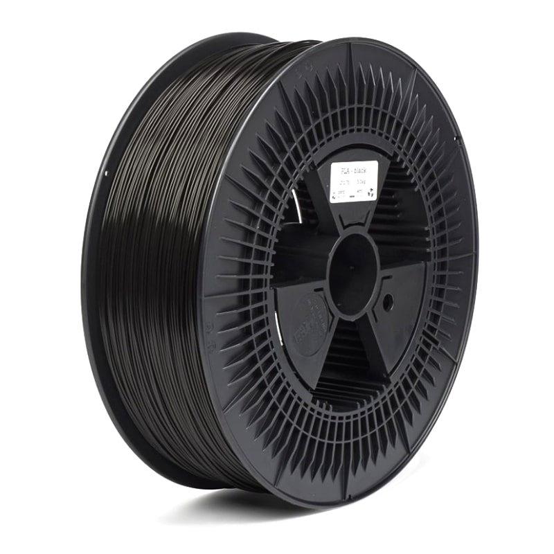 3D Printer Filament REAL PETG 2.85mm Spool of 5Kg Black (NLPETGRBLACK5000MM285)