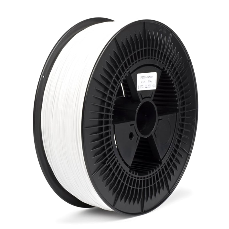 3D Printer Filament REAL PETG 2.85mm Spool of 5Kg White (NLPETGSWHITE5000MM285)