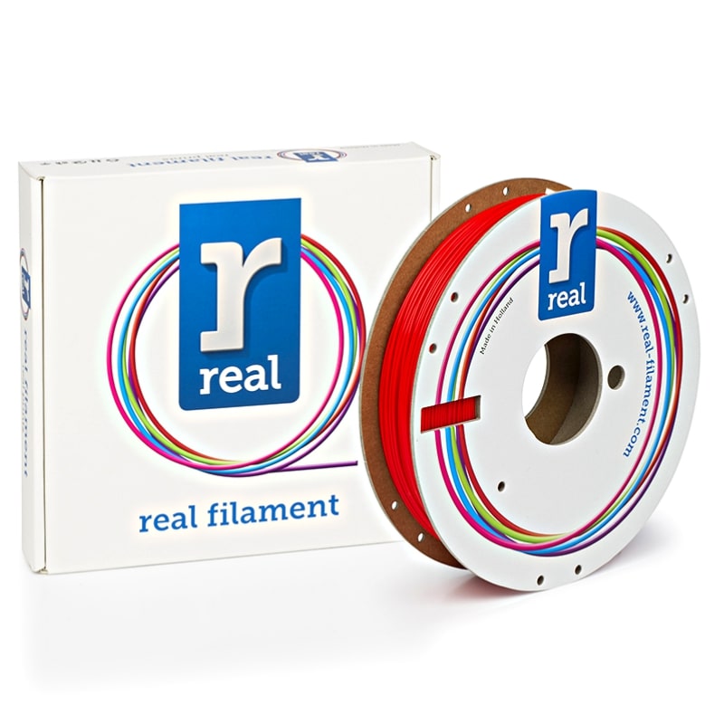 3D Printer Filament REAL PLA 1.75mm Spool of 0.5Kg Red (NLPLARED500MM175)