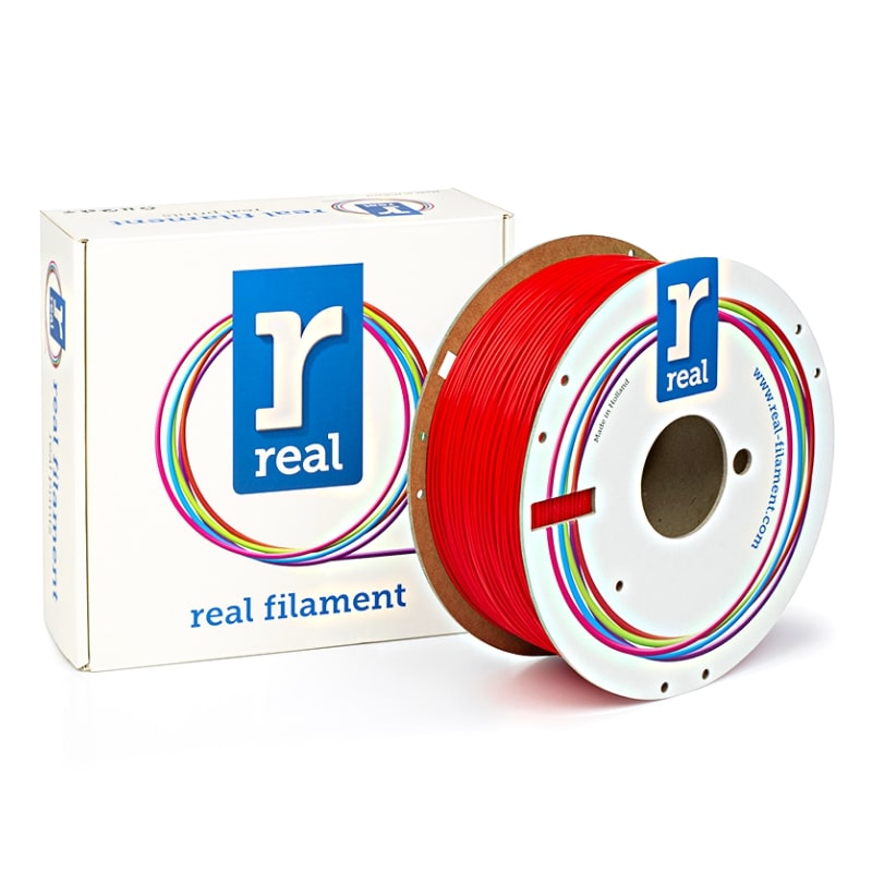 3D Printer Filament REAL PLA 1.75mm Spool of 1Kg Red (NLPLARED1000MM175)