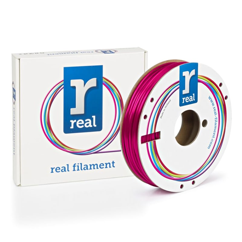 3D Printer Filament REAL PLA 2.85mm Spool of 0.5Kg Satin Red (NLPLASATINSCARLET500MM285)
